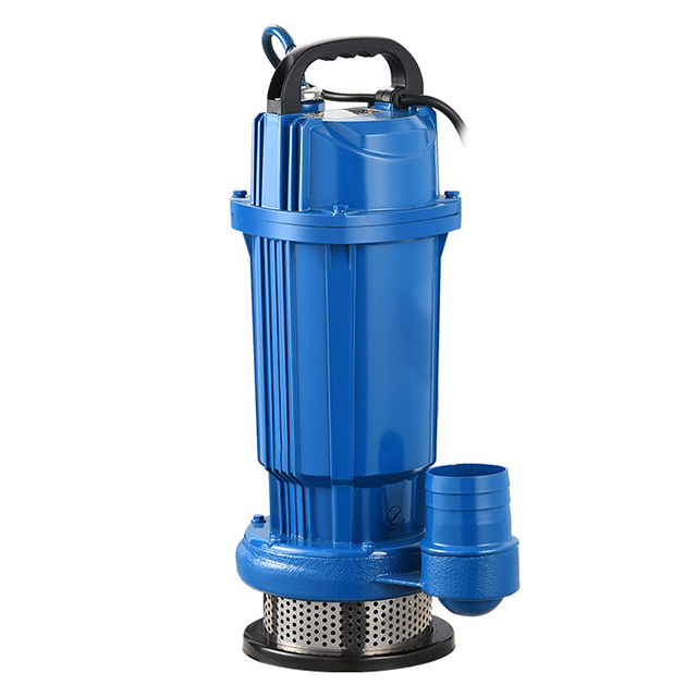 Bomba sumergible monofásica de acero inoxidable tipo QDX