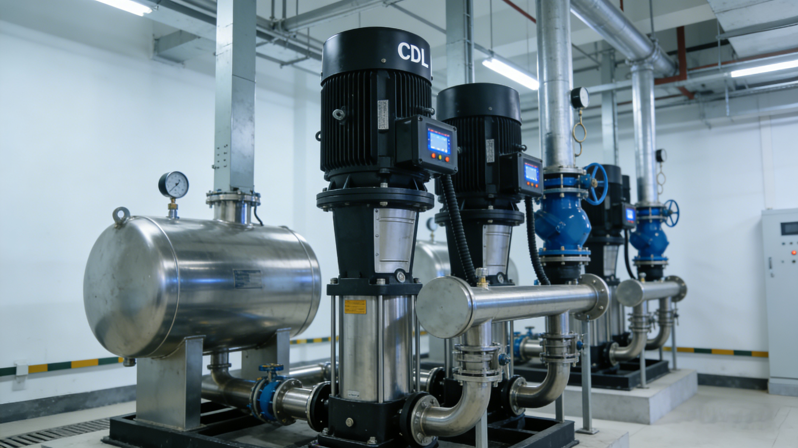 Bombas centr&iacute;fugas multietapa verticales CDL/CDLF