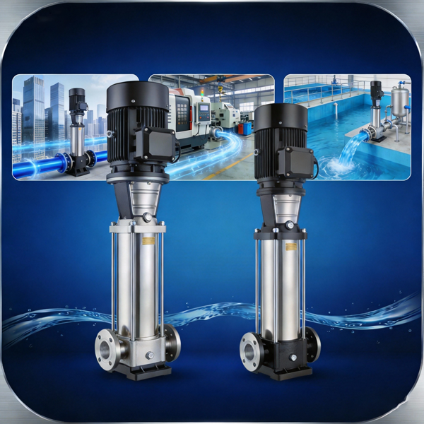 Casos de aplicación de bomba centrífuga vertical multietapa CDL/CDLF: una solución integral desde el suministro de agua de gran altura hasta el tratamiento de agua industrial