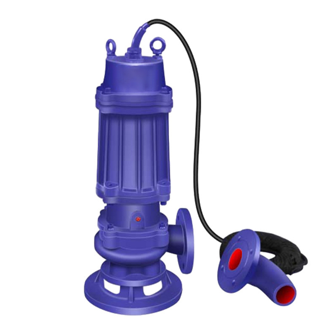Bomba de aguas residual sumergible del impulsor de un solo canal